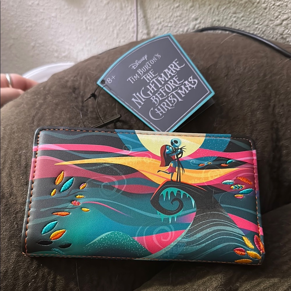 NWT Loungefly Nightmare Before Christmas Wallet - Multicolor